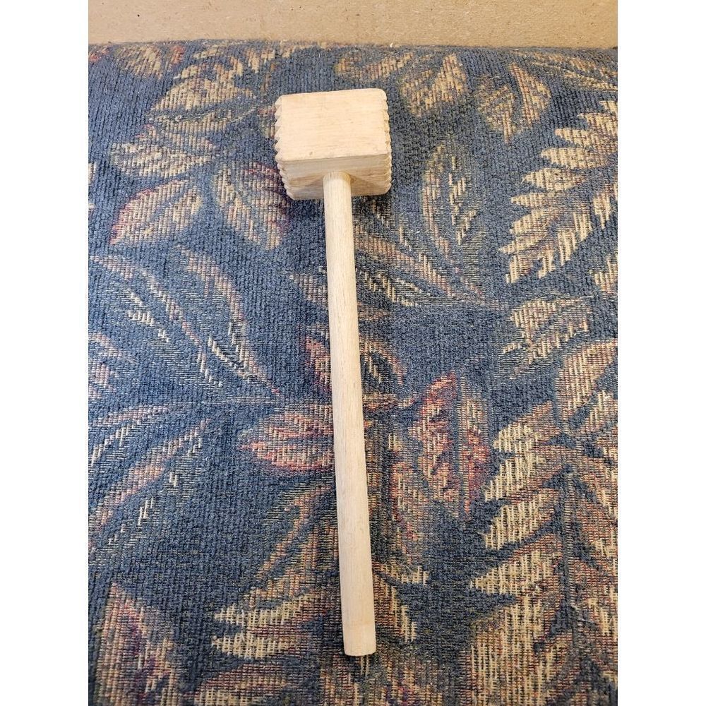 Double Sided Wooden Meat Tenderizer Mallet Marinating Prep Tool